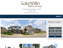 Tablet Screenshot of laughlinrealtygroup.com